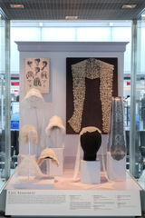 Image: Installation view of "Lace: A Sumptuous History (1600s-1900s)"