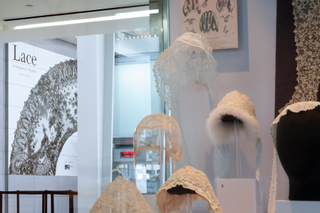 Image: Installation view of "Lace: A Sumptuous History (1600s-1900s)"