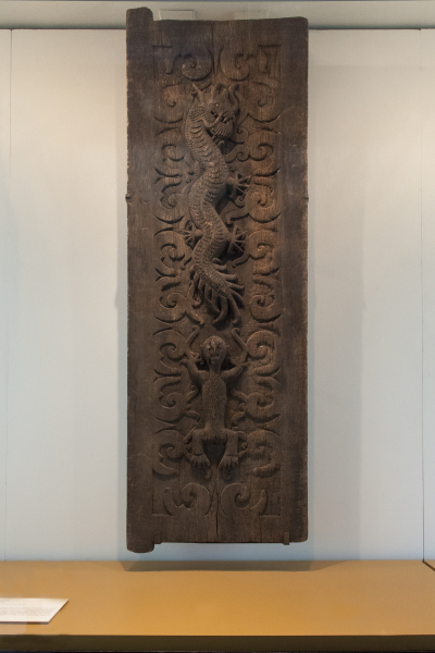 Image: Installation view of "Doors: Entryways to World Culture"