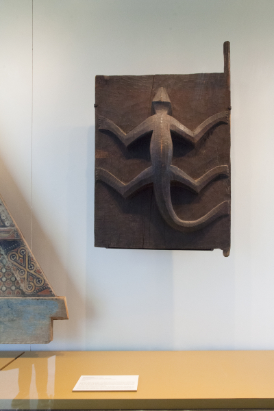 Image: Installation view of "Doors: Entryways to World Culture"