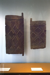 Image: Installation view of "Doors: Entryways to World Culture"