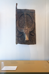 Image: Installation view of "Doors: Entryways to World Culture"