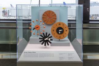Installation view of "The Modern Consumer – 1950s Products and Styles"
