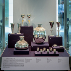 Image: Installation view of "A Sterling Renaissance, British Silver Design 1957-2018"