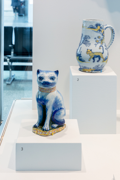 Image: Installation view of "Caticons"
