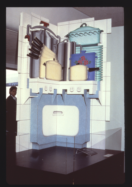 Image: Installation view of "Airport Cafe"