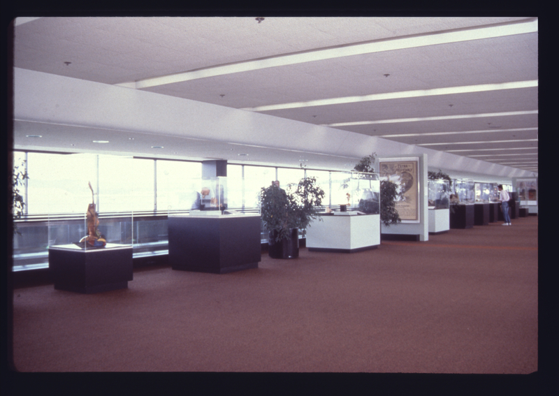 Image: Installation view of "Airport Cafe"