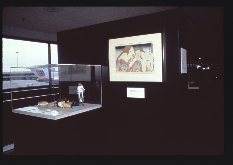 Image: Installation view of "Airport Cafe"