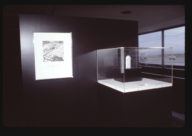 Image: Installation view of "Airport Cafe"