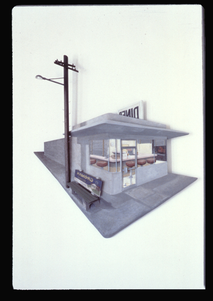 Image: Installation view of "Airport Cafe"