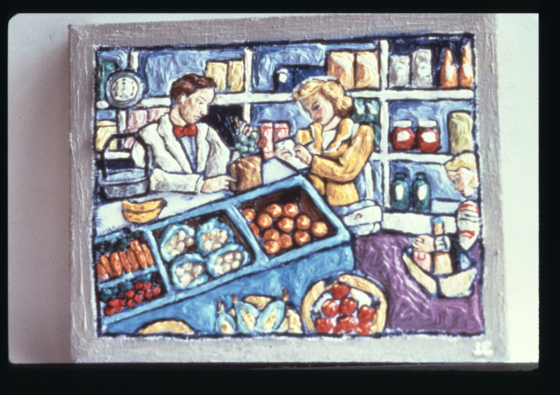 Image: Installation view of "Airport Cafe"