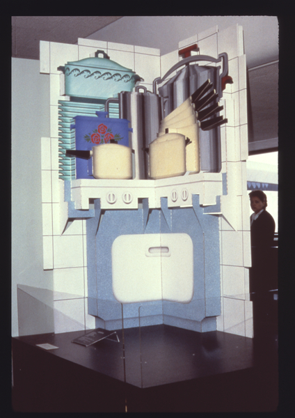 Image: Installation view of "Airport Cafe"