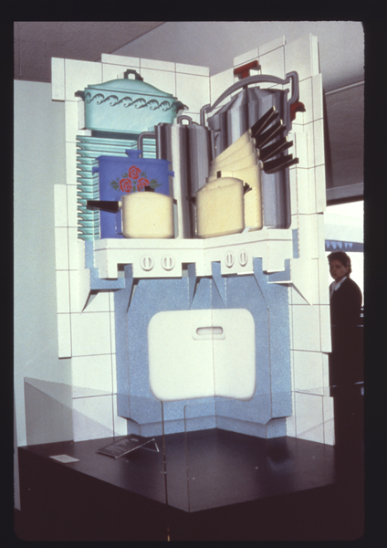 Image: Installation view of "Airport Cafe"