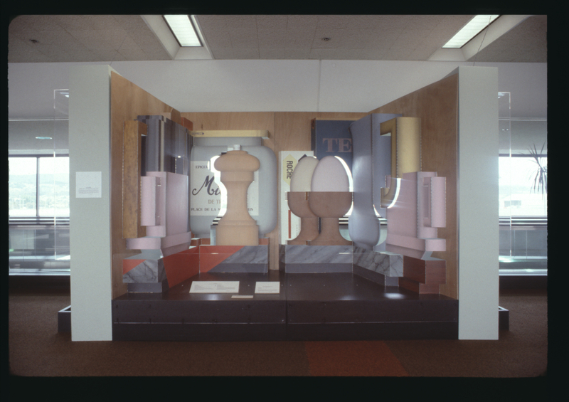 Image: Installation view of "Airport Cafe"