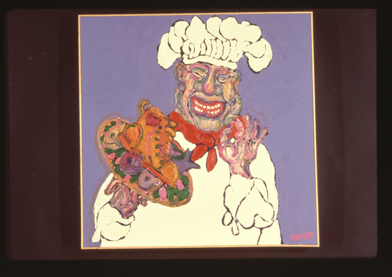 Image: Installation view of "Airport Cafe"