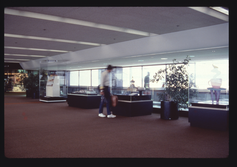 Image: Installation view of "Airport Cafe"