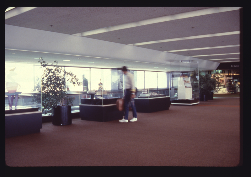Image: Installation view of "Airport Cafe"