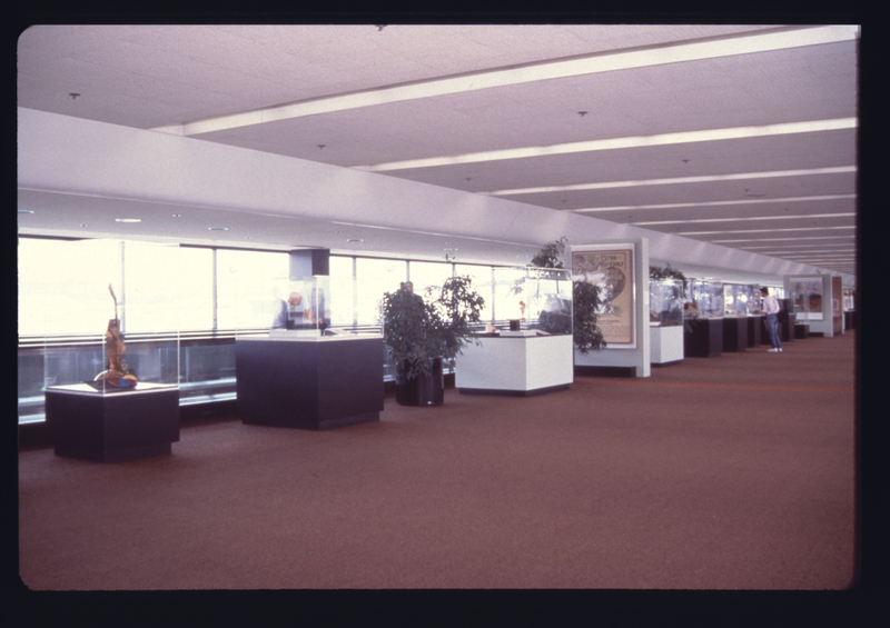 Image: Installation view of "Airport Cafe"