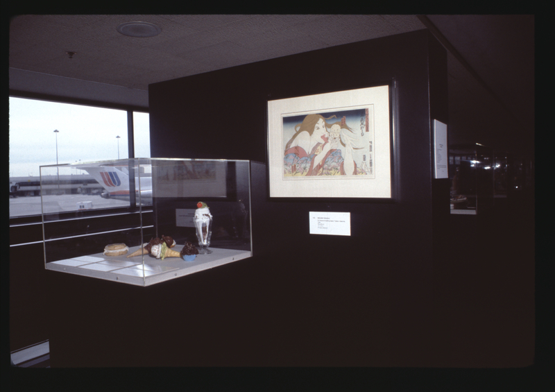 Image: Installation view of "Airport Cafe"