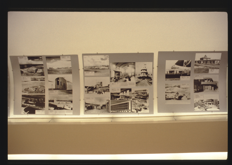 Image: Installation view of "Building for Air Travel"