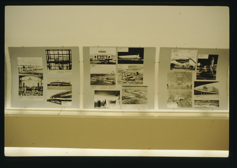 Image: Installation view of "Building for Air Travel"