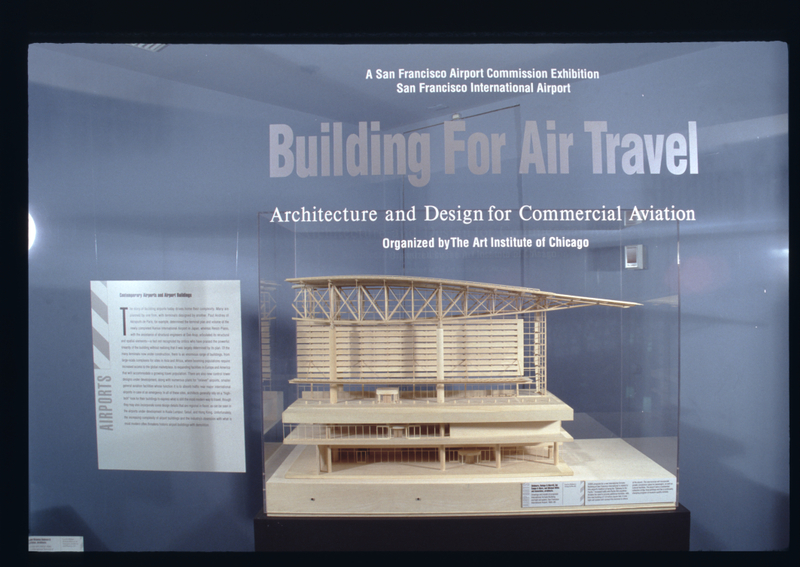 Image: Installation view of "Building for Air Travel"