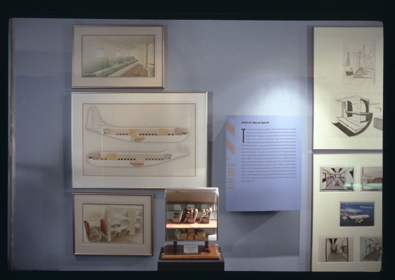 Image: Installation view of "Building for Air Travel"