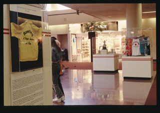 Image: Installation view of "Bowling: A Unique American Art Form"