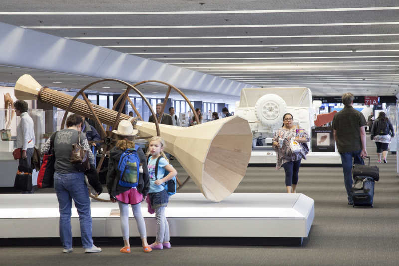Image: Installation view of "The Art of Recology: The Artist in Residence Program 1990-2013"