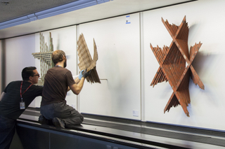 Image: Installation view of "The Art of Recology: The Artist in Residence Program 1990-2013"
