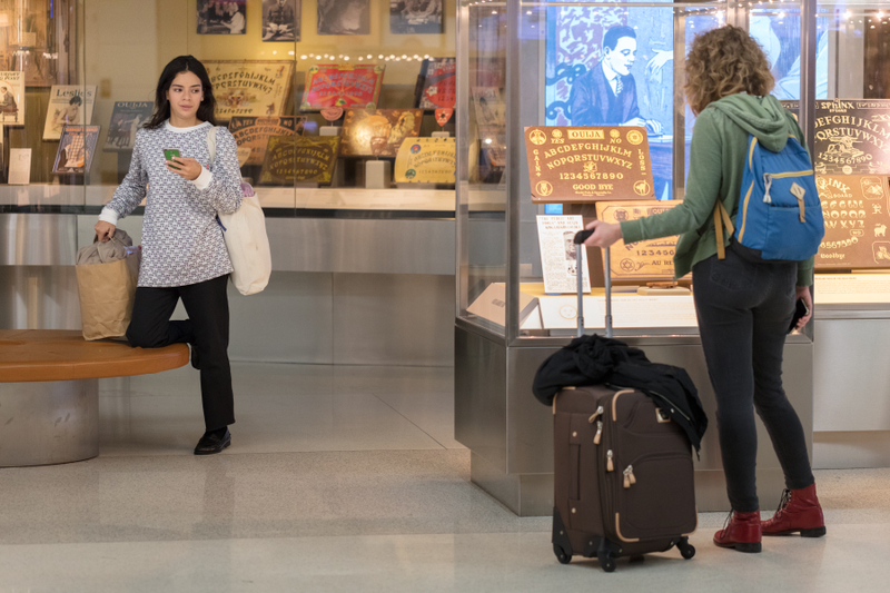 Image: Installation view of "The Mysterious Talking Board: Ouija and Beyond"