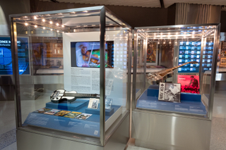 Image: Installation view of "Down-Home Music: The Story of Arhoolie Records"
