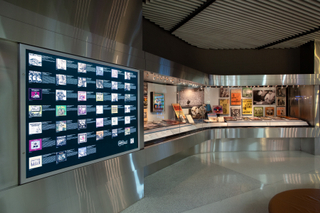 Image: Installation view of "Down-Home Music: The Story of Arhoolie Records"