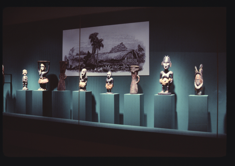 Image: Installation view of "Ancestor Figures from New Guinea"