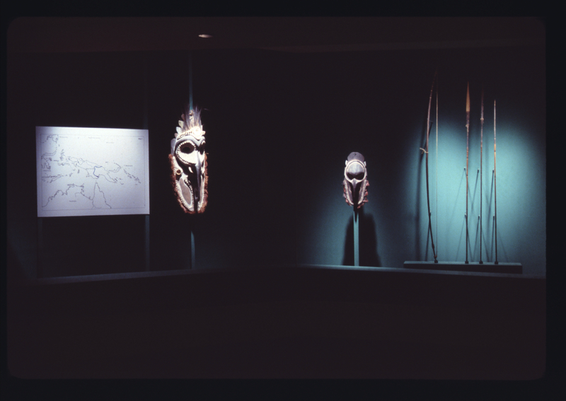 Image: Installation view of "Ancestor Figures from New Guinea"