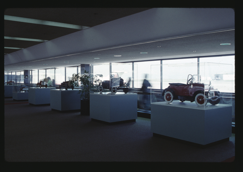 Image: Installation view of "Before the 21st Century: An Ode to Boats, Cars, Motorcycles, Planes, and Trains"