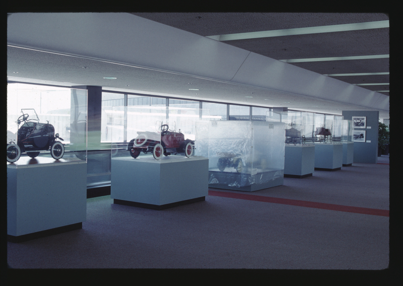 Image: Installation view of "Before the 21st Century: An Ode to Boats, Cars, Motorcycles, Planes, and Trains"