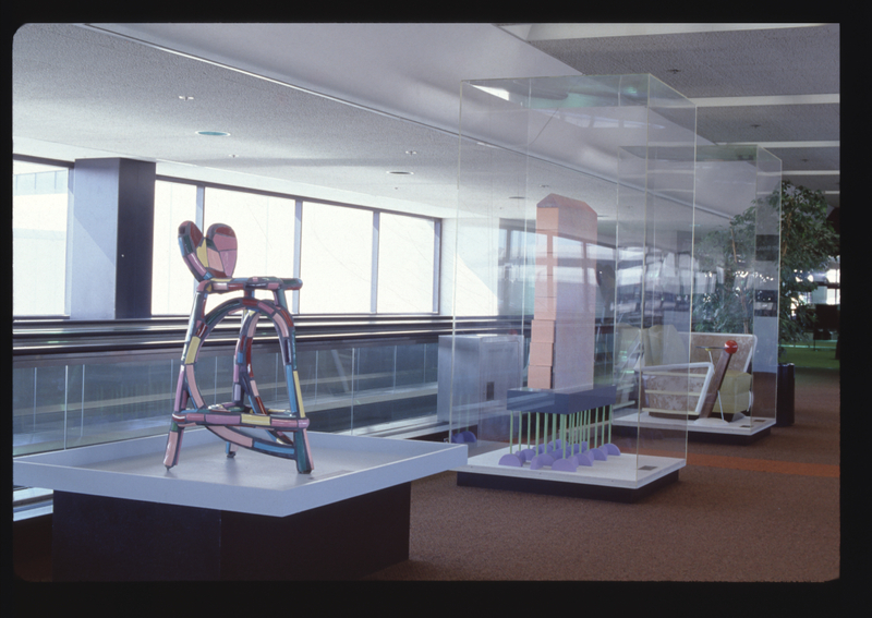 Image: Installation view of "Artist's Furniture: New Dimensions and Statements in Design"