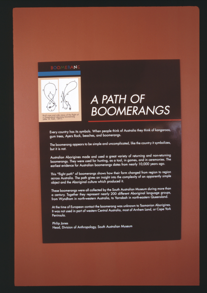 Image: Installation view of "Boomerang"
