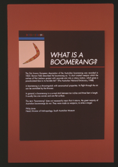 Image: Installation view of "Boomerang"