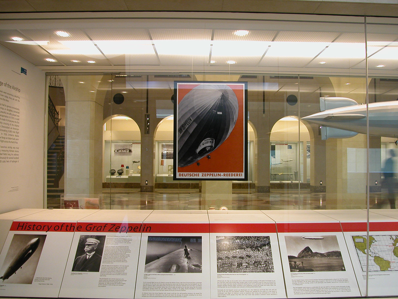 Image: Installation view of "The Golden Age of Airships"