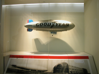 Image: Installation view of "The Golden Age of Airships"