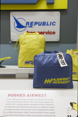 Image: Installation view of "Airline Identity: Marks, Brands and Logos"
