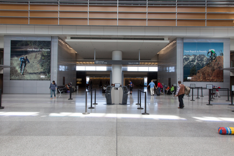 Image: Installation view of "From Repack to Rwanda, The Origins, Evolution and Global Reach of the Mountain Bike"