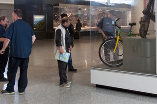 Image: Installation view of "From Repack to Rwanda, The Origins, Evolution and Global Reach of the Mountain Bike"