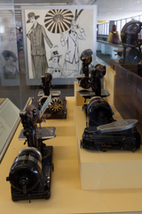 Image: Installation view of "Threading the Needle: Sewing in the Machine Age"