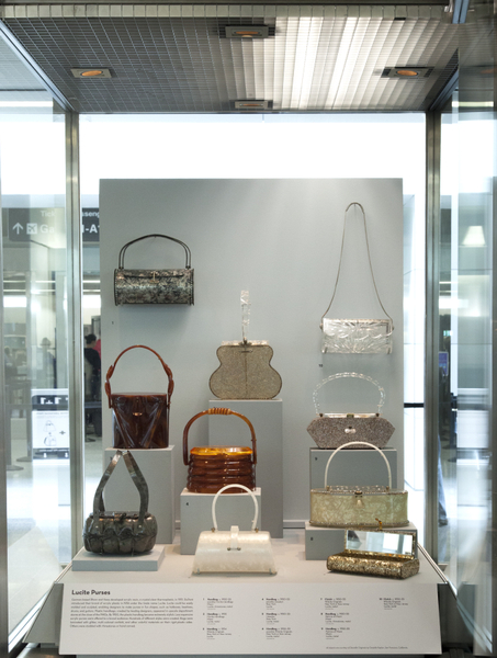 Image: Installation view of "Classic Plastics: 1870s-1970s"