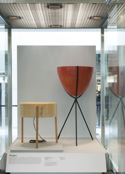 Image: Installation view of "Classic Plastics: 1870s-1970s"
