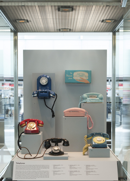 Image: Installation view of "Classic Plastics: 1870s-1970s"