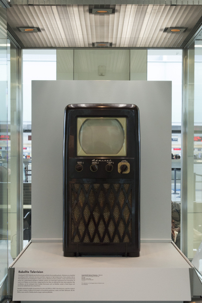 Image: Installation view of "Classic Plastics: 1870s-1970s"